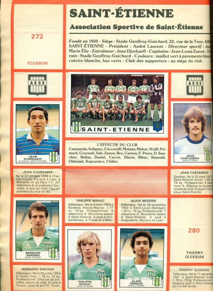 album Panini | Album panini ASSE - idée graphique, place holder, stickers