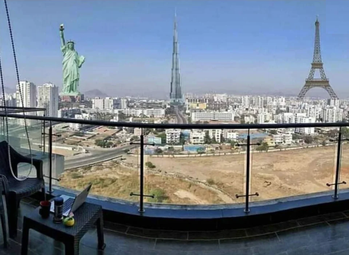 Vue depuis mon balcon | La vue depuis mon balcon grâce à la baisse de la pollution de l'air #NousSommesLeProblème
https://twitter.com/DIMENSION_YT/status/1247931058311610369